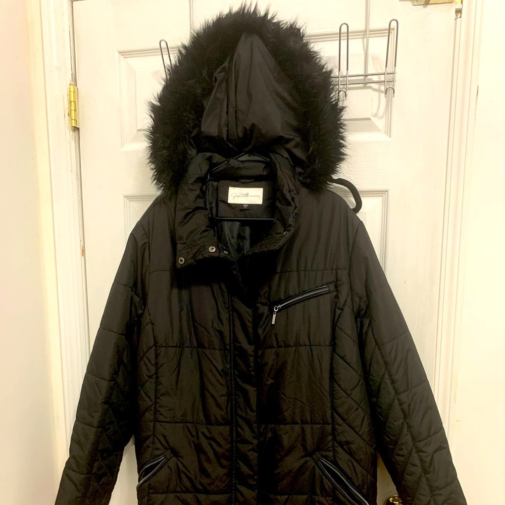 Jaclyn Smith Puffer Coat Plus Size